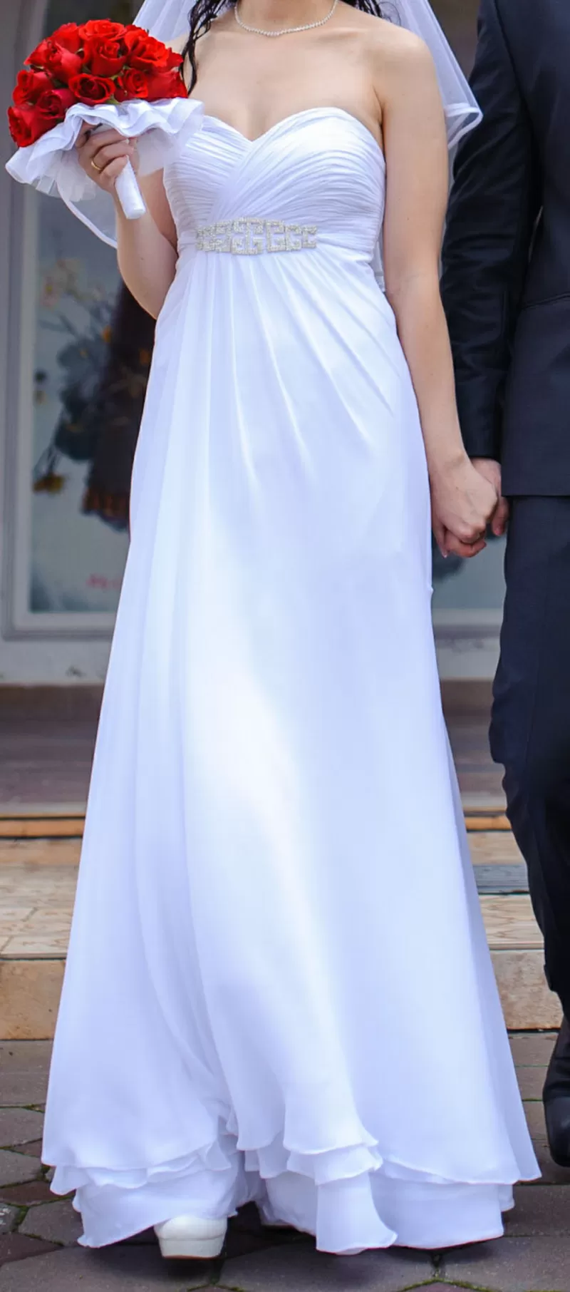 Греческое свадебное платье!!!!